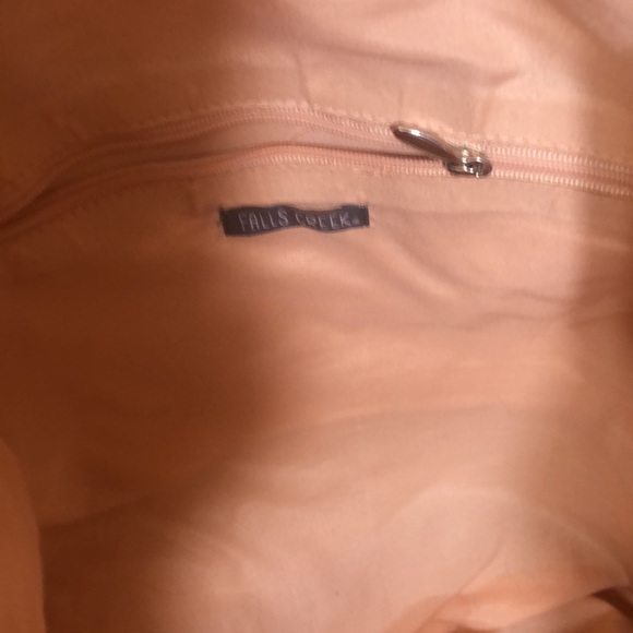 Macrame embroidered tote NWOT - Picture 4 of 6